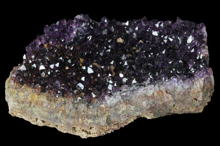 Dark Purple Amethyst Cluster - Alacam Mine, Turkey #89778